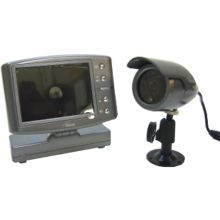 屋外用監視カメラ＋3.5インチ液晶モニターセット TR-EM35
