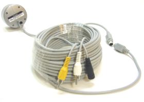 TR-204C 本体背面・接続ケーブル