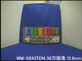 WM-S643TDN カメラから約40cm離れた被写体を撮影