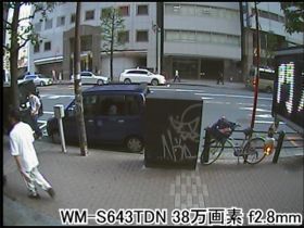 WM-S643TDN 事務所から外を撮影 f2.8mm