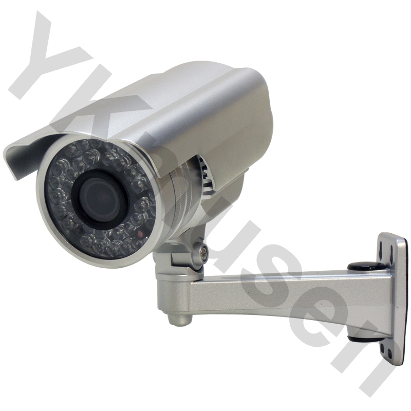 YIR-5076 Effioチップセット採用48万画素防雨型監視カメラ | 屋外用