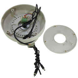 屋内用PAN/TILT電動回転台 RTR-PT03T コントローラー制御ケーブル部分