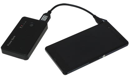 TEM-860 モバイルバッテリー型に偽装した小型ビデオカメラ