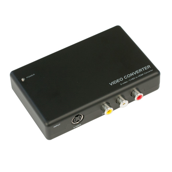 S-Video/コンポジット信号をHDMI変換器 セット
