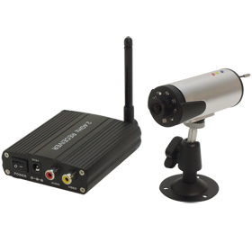 YK-2301 2.4GHzワイヤレス不可視型赤外線付小型CMOSカメラ