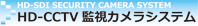 HD-CCTV/HD-SDI ハイビジョン防犯・監視カメラシステム